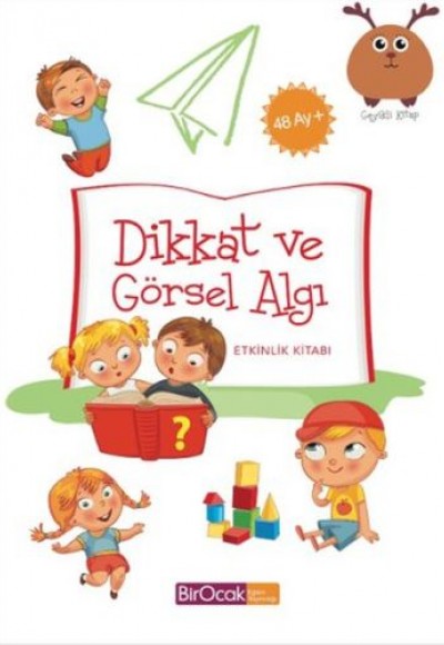 Dikkat ve Görsel Algı Etkinlik Kitabı (48 Ay)