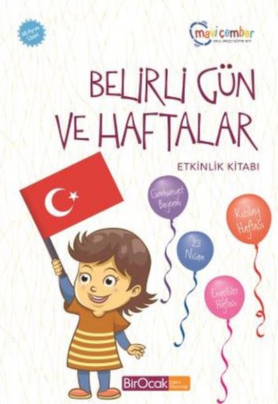 Belirli Gün ve Haftalar Etkinlik Kitabı - Mavi Çember (48 Ay ve Üzeri)