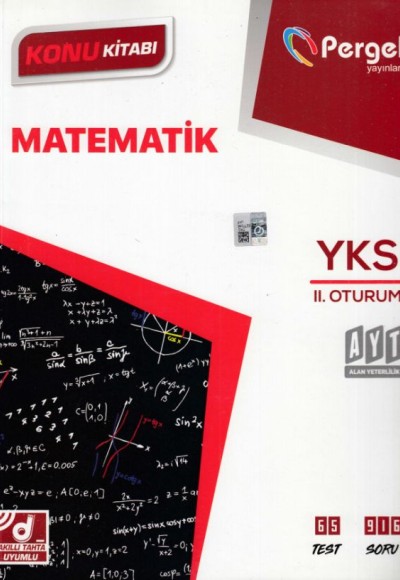 Pergel AYT Matematik Konu Kitabı (Yeni)