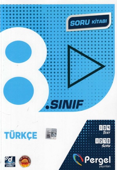 Pergel 8. Sınıf Türkçe Soru Kitabı (Yeni)