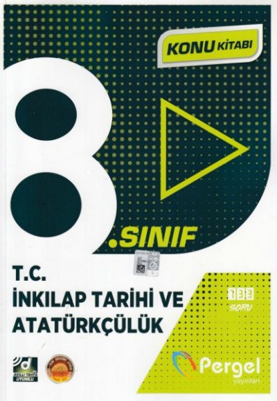 Pergel 8. Sınıf T.C. İnkılap Tarihi ve Atatürkçülük Konu Kitabı (Yeni)