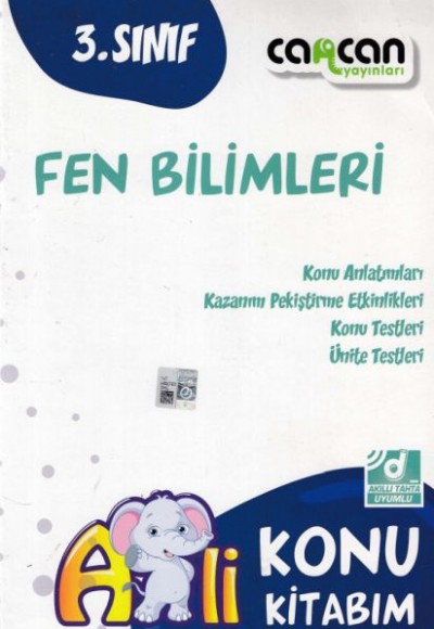 Cancan 3. Sınıf Fen Bilimleri Afilli Konu Kitabım (Yeni)