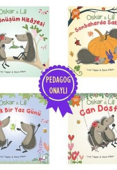 Pedagog Onaylı Hikayeler Set 3 - 4 Kitap Takım