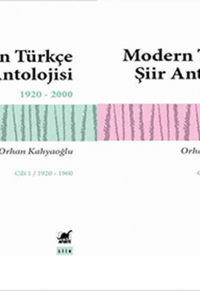 Modern Türkçe Şiir Antolojisi - 2 Kitap Takım