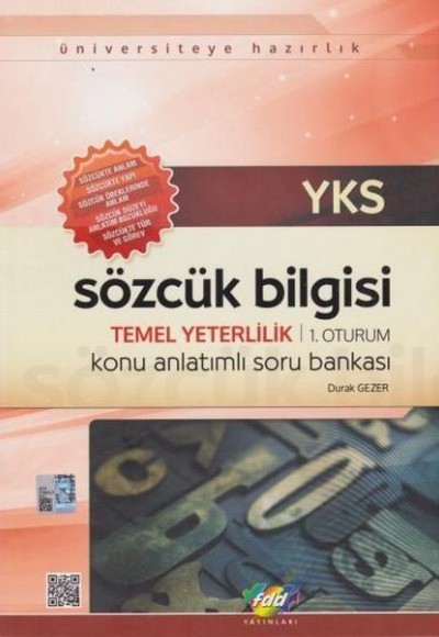 FDD TYT Sözcük Bilgisi Konu Anlatımlı Soru Bankası