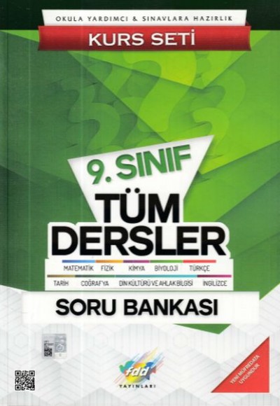 FDD 9. Sınıf Tüm Dersler Soru Bankası Kurs Seti (Yeni)