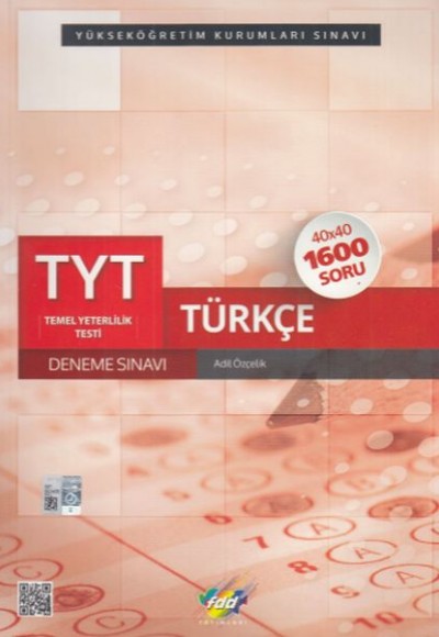 FDD TYT Türkçe 40x40 Deneme (Yeni)