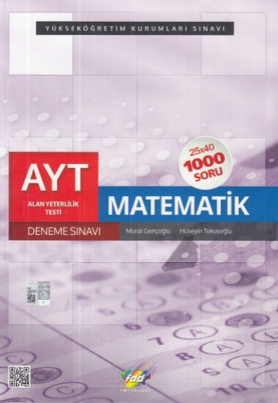 FDD AYT Matematik 25x40 Deneme Sınavı (Yeni)