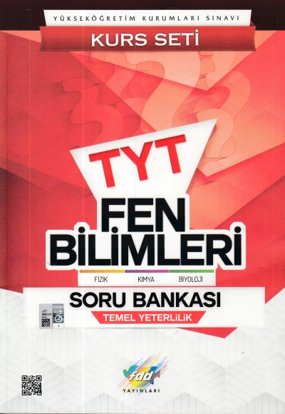 FDD TYT Fen Bilimleri Kurs Seti Soru Bankası (Yeni)