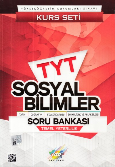 FDD TYT Sosyal Bilimler Kurs Seti Soru Bankası (Yeni)