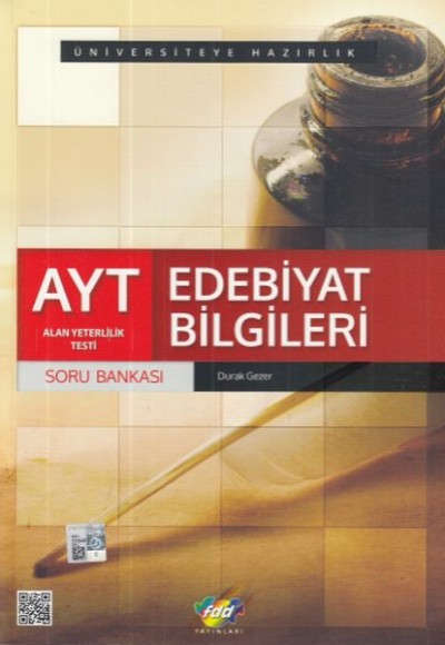 FDD AYT Edebiyat Bilgileri Soru Bankası (Yeni)