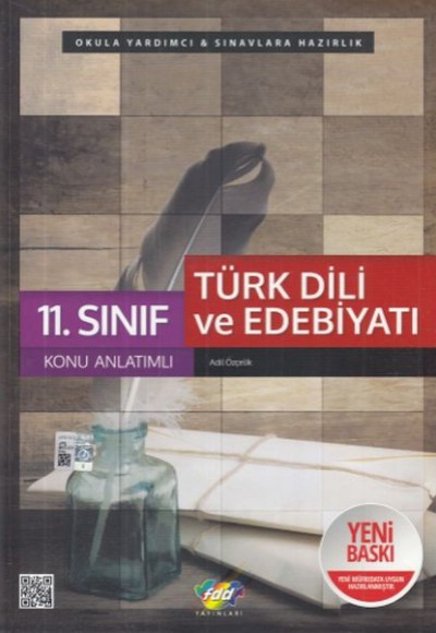 FDD 11. Sınıf Türk Dili ve Edebiyatı Konu Anlatımlı (Yeni)