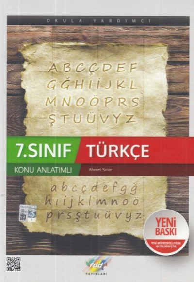 FDD 7. Sınıf Türkçe Konu Anlatımı (Yeni)