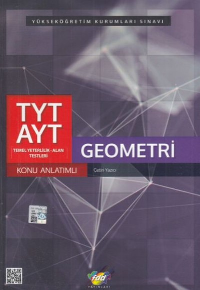 FDD TYT- AYT Geometri Konu Anlatımlı (Yeni)