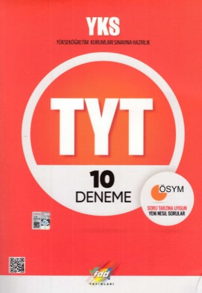 FDD YKS - TYT 10 Deneme (Yeni)