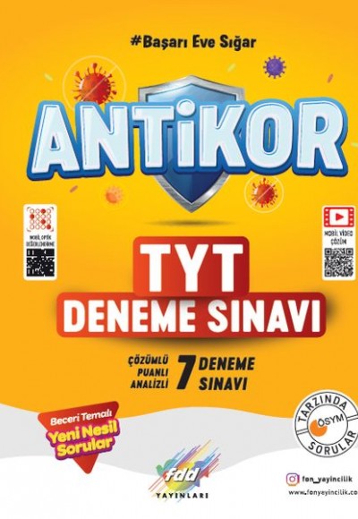 FDD Antikor TYT 7 Deneme Sınavı