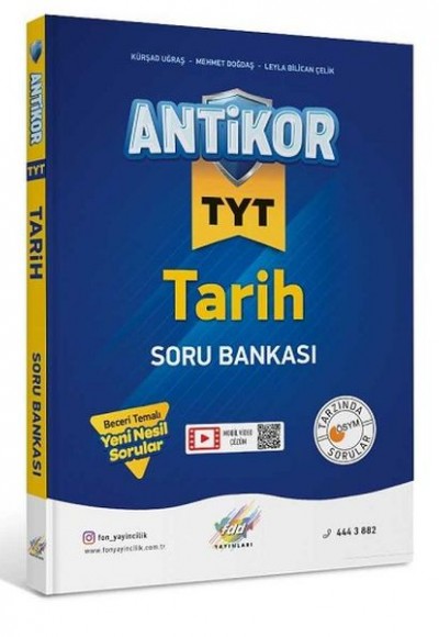 FDD TYT Antikor Tarih Soru Bankası (Yeni)