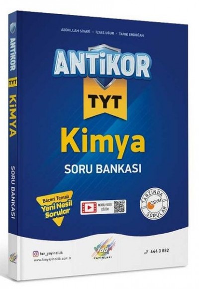 FDD TYT Antikor Kimya Soru Bankası (Yeni)