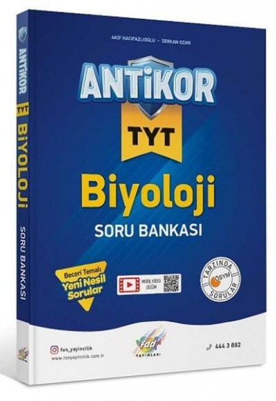 FDD TYT Antikor Biyoloji Soru Bankası (Yeni)