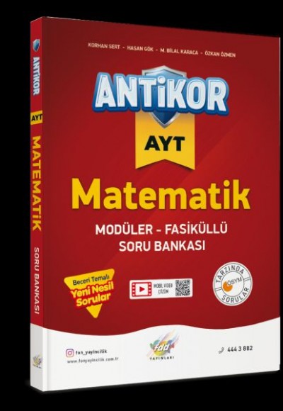 FDD AYT Antikor Matematik Soru Bankası