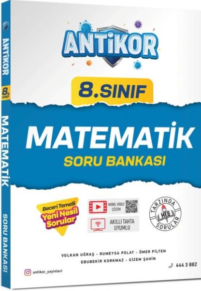 Antikor 8.Sınıf Matematik Soru Bankası