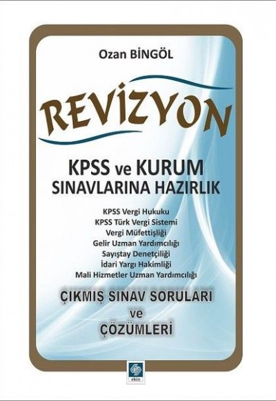 Revizyon KPSS ve Kurum Sınavlarına Hazırlık