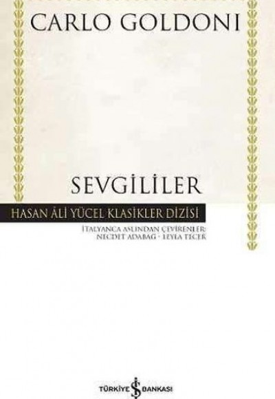 Sevgililer - Hasan Ali Yücel Klasikleri (Ciltli)