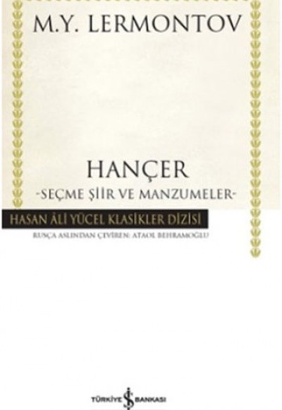 Hançer - Hasan Ali Yücel Klasikleri (Ciltli)