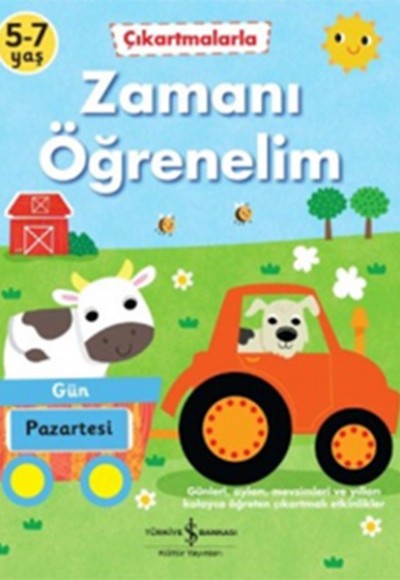 Çıkartmalarla Zamanı Öğrenelim