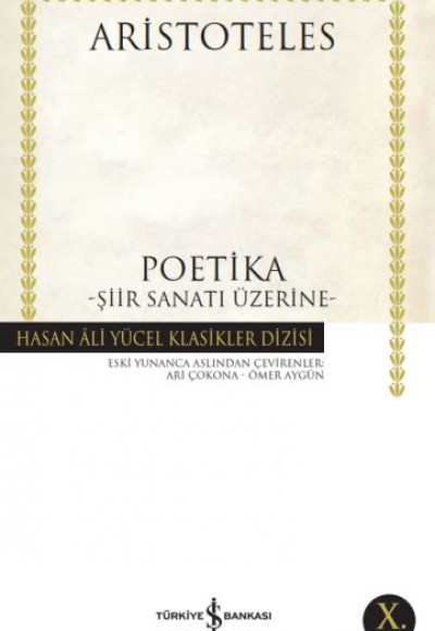 Poetika - Şiir Sanatı Üstüne - Hasan Ali Yücel Klasikleri