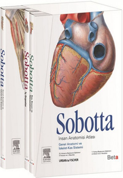 Sobotta İnsan Anatomisi Atlası (3 Cilt)