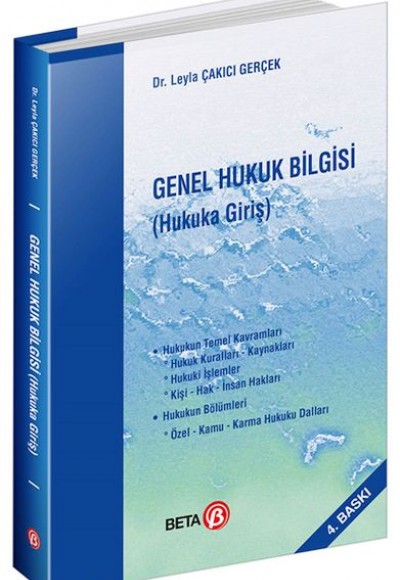 Genel Hukuk Bilgisi (Hukuka Giriş)