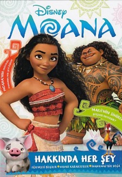 Disney Moana - Hakkında Her Şey (Ciltli)