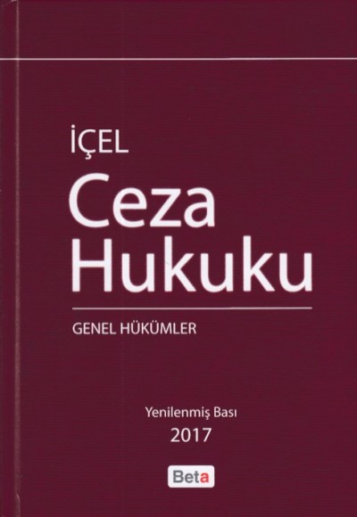 Ceza Hukuku - Genel Hükümler (Ciltli)