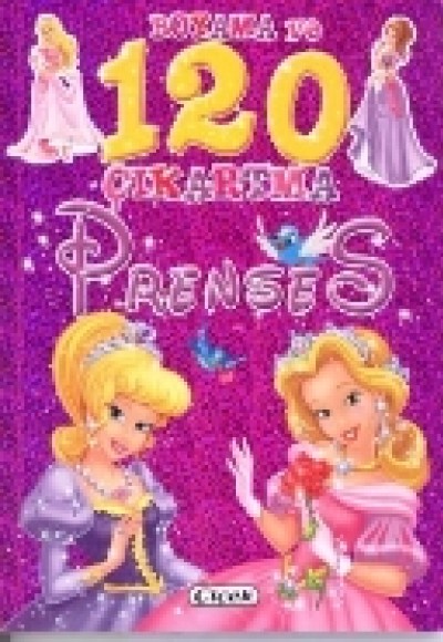 Boyama ve 120 Çıkartma Prenses