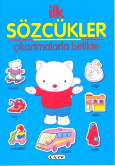 İlk Sözcükler - Çıkartmalarla Birlikte Mavi