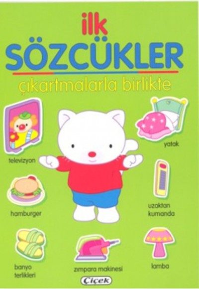 İlk Sözcükler - Çıkartmalarla Birlikte Yeşil