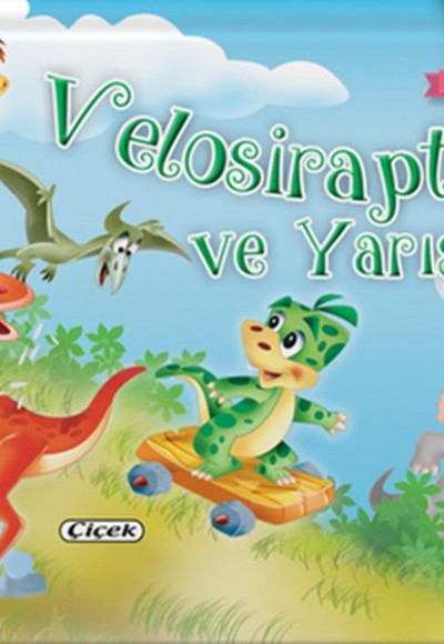 Pop-Up Mini Dinozorlar - Velosiraptor Ve Yarışma