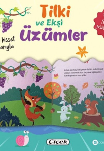 Dokun ve Hisset Kuyruklarıyla – Tilki ve Ekşi Üzümler Dokun ve Hisset Kuyruklarıyla – Tilki ve Ekşi Üzümler