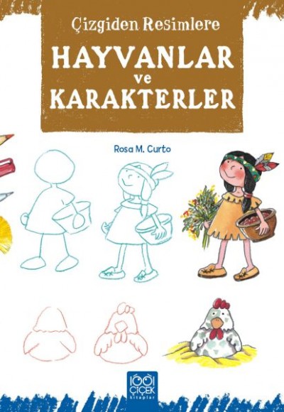 Çizgiden Resimlere - Hayvanlar ve Karakterler