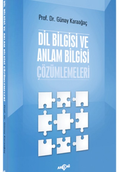 Dil Bilgisi ve Anlam Bilgisi Çözümlemeleri