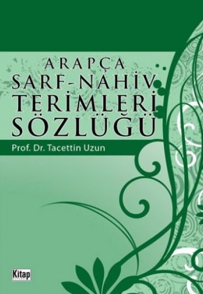 Arapça Sarf-Nahiv Terimleri Sözlüğü