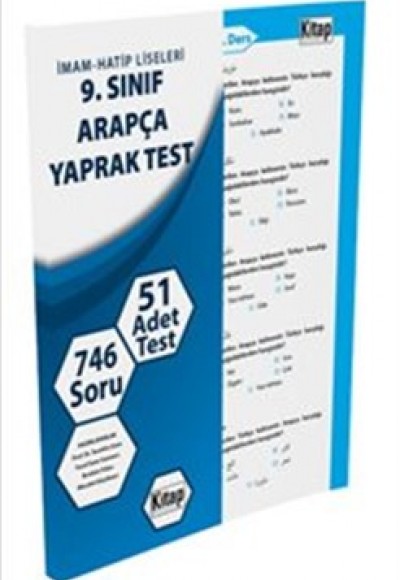 9. Sınıf Arapça Yaprak Test / İmam-Hatip Liseleri