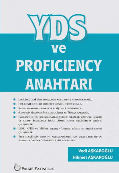 YDS ve Proficiency Anahtarı