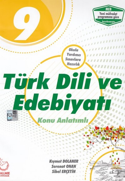 Palme 9. Sınıf Türk Dili ve Edebiyatı Konu Anlatımlı (Yeni)