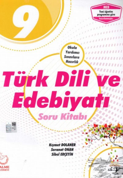Palme 9. Sınıf Türk Dili ve Edebiyatı Soru Kitabı (Yeni)