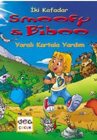 Yaralı Kartala Yardım / İki Kafadar Smoofy ve Biboo -6