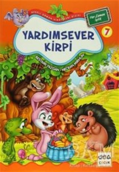 Yardımsever Kirpi / Neşeli Orman Hikayeleri (Büyük Boy)