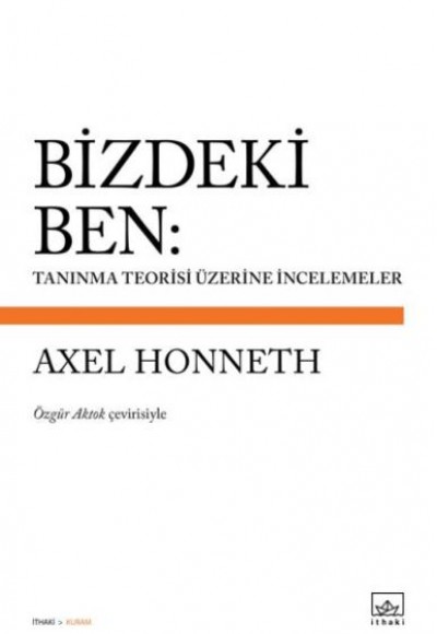 Bizdeki Ben Tanınma Teorisi Üzerine İncelemeler