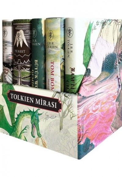 Tolkien Mirası Seti-5 Kitap Takım Kutulu -  Ciltli 5 Kitap